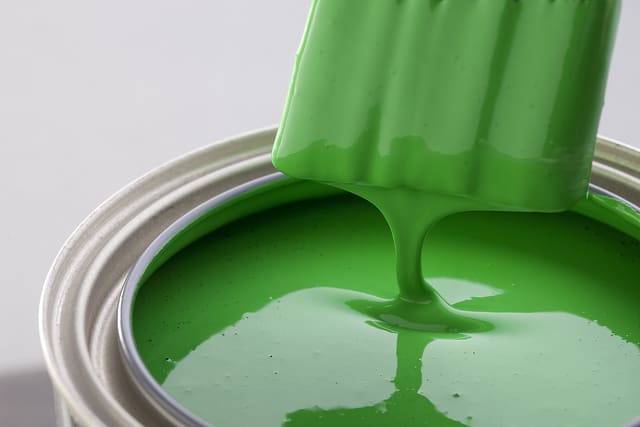 High humidity levels can damage paint, causing a leaching process to make results be less than desirable.