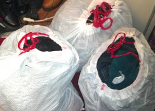 Filling up one trash bag at a time makes you feel like you've accomplished a small part of decluttering.