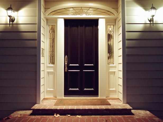 Lighting provides safety and gives your entry stylish appeal.