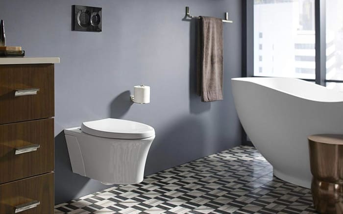 Installing a wall-mounted toilet can seem difficult at first, but it's definitely doable if you just follow these simple directions.