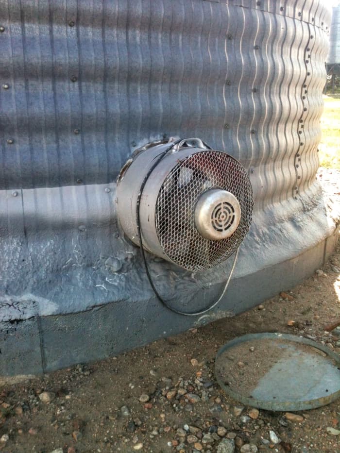 This sealing job is more aesthetically pleasing, having been painted over, but is no more functional.