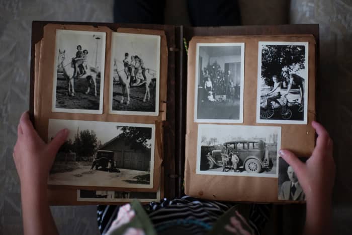 Creating a family photo album is a thoughtful and practical way to keep busy while your stuck in the house.