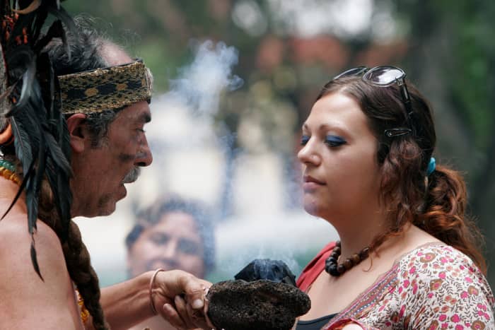 Smudge Cleansing Ritual by Shaman