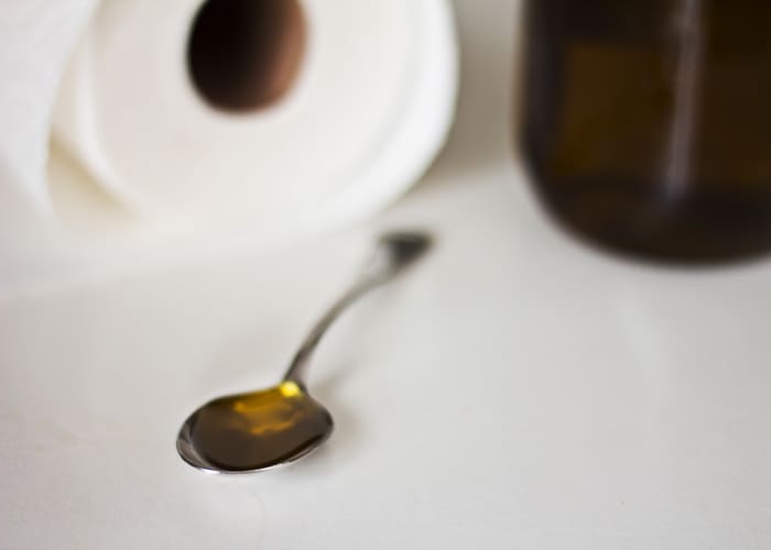 Letting a couple drops of olive oil into your ears (and then back out onto a paper towel) may help prevent itchy ears in the future.