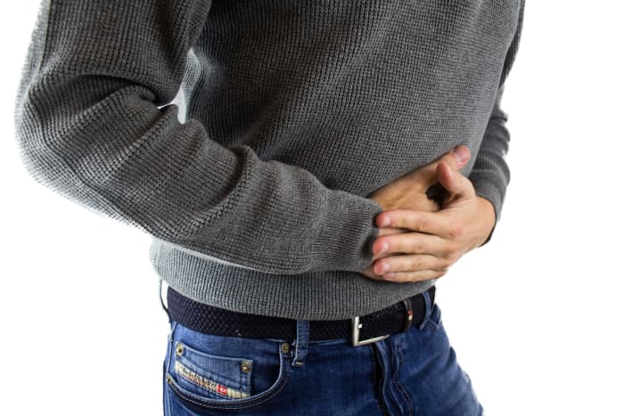 Although the appendix is located on the bottom right section of the abdomen, the pain of appendicitis may be diffuse at first.