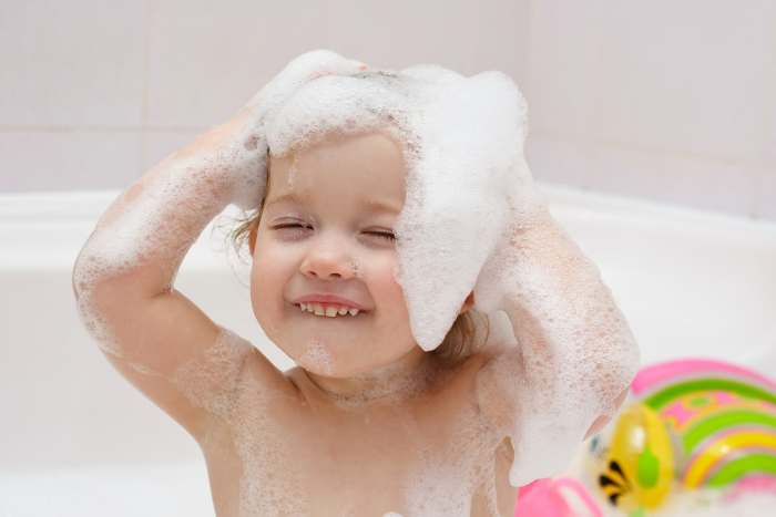 Bath products can contain gluten so be careful for your own safety and if your child needs to be gluten-free