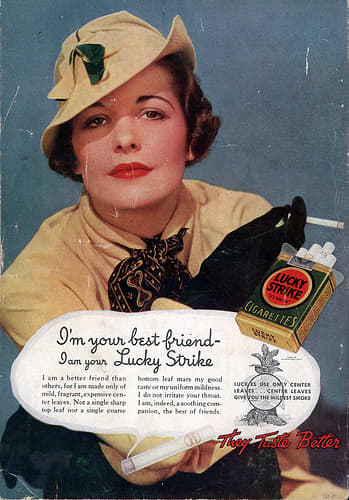 In the mid-1960s, more than half the adult male population of the United States smoked.