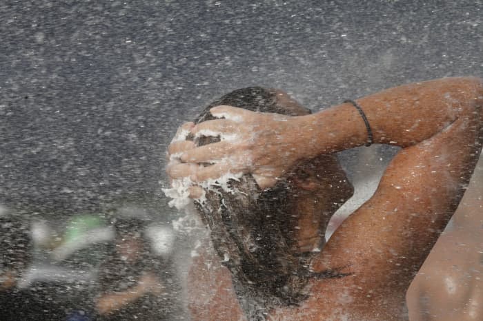 Taking a hot, steamy shower is a wonderful experience, but not so healthy if there's a lot of chlorine in your water.
