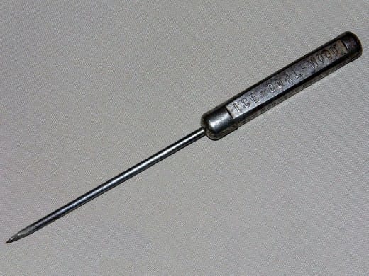 This is an ice pick, it's where this head ache got its name. As you can imagine, the pain is unbearable.