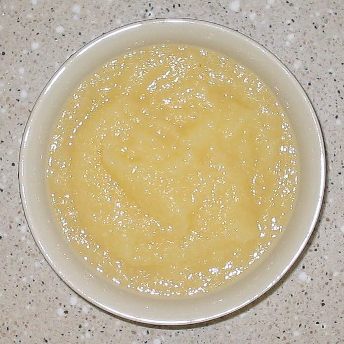Some people may be able to eat cooked apple sauce but not raw apples.