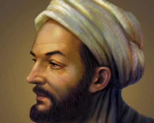 Portrait of Ibn Sina or Avicenna (980–1037 CE).