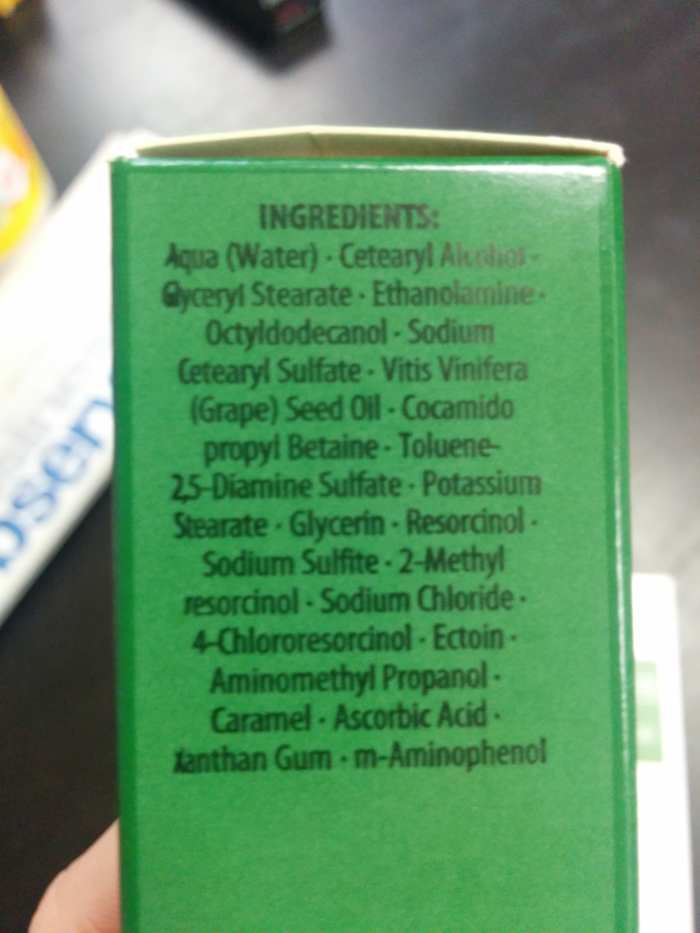 Schwarzkopf Essensity Full Ingredient List
