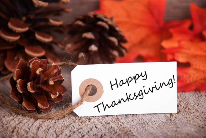 Let friends and family know you're thinking about them this Thanksgiving.