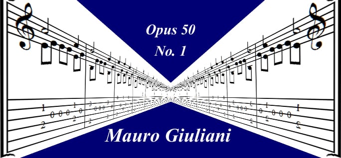 This article will show you how to play "Opus 50 No. 1" by Mauro Giuliani with the tab, standard notation, and audio accompaniment.