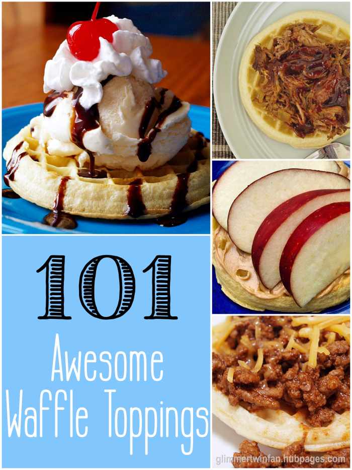 101 Awesome Waffle Toppings Delishably