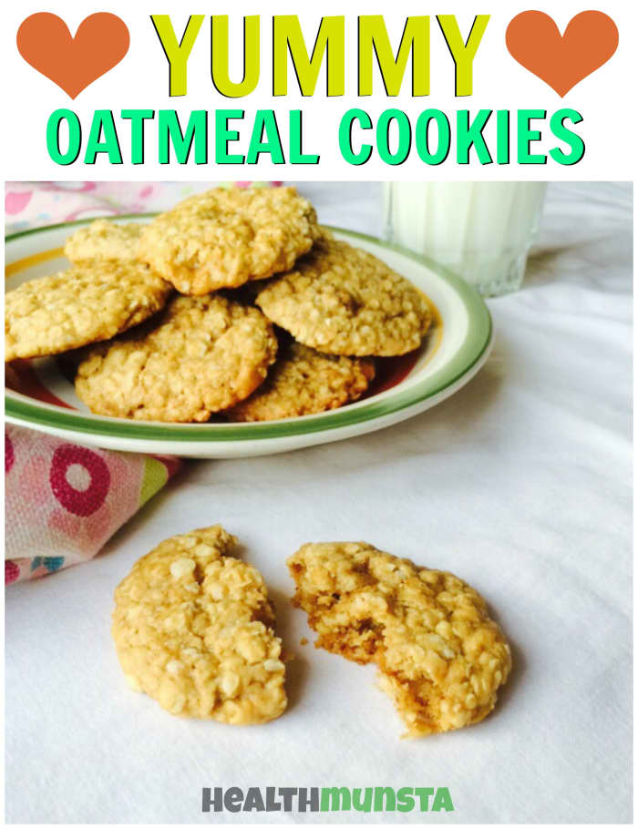 These simple vegan cookies are made with oatmeal and other minimal ingredients and are absolutely scrumptious!