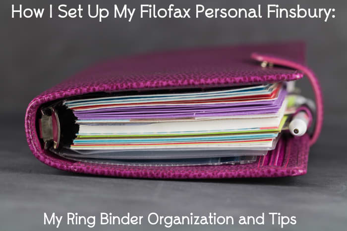 Here is how I set up my Filofax organizer in the hope that my insight will help others.