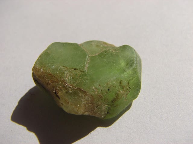 Peridot can be used to help you let go of guilt from the past and move forward in life.