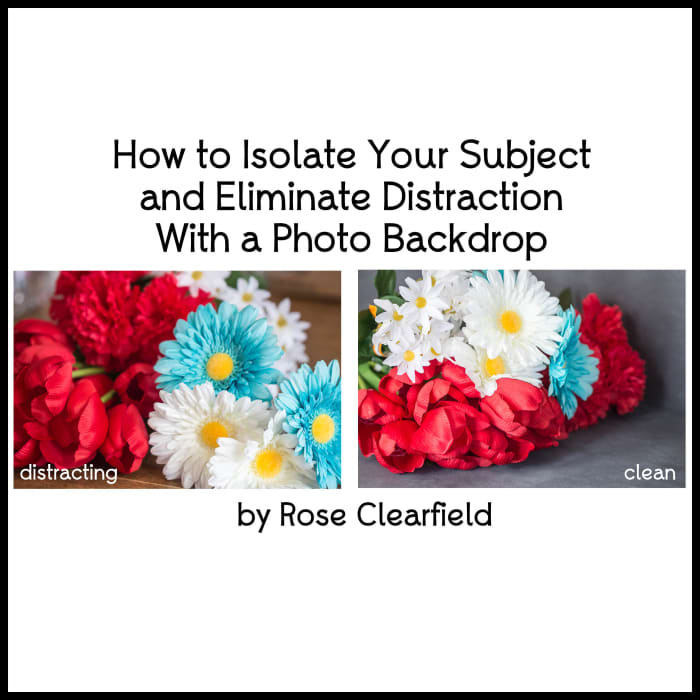 Removing background distractions can turn a good photo into a great photo.