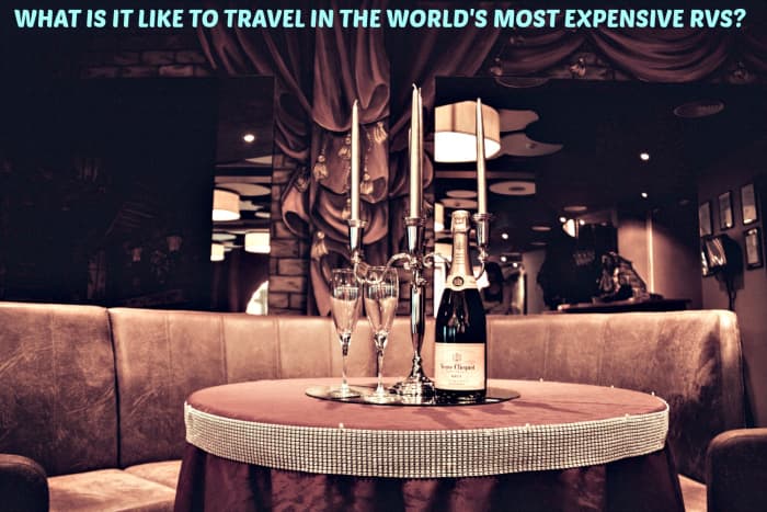 Champagne? Caviar? Whatever you want can be yours if you've got three million dollars to spend on the world's most expensive RV!