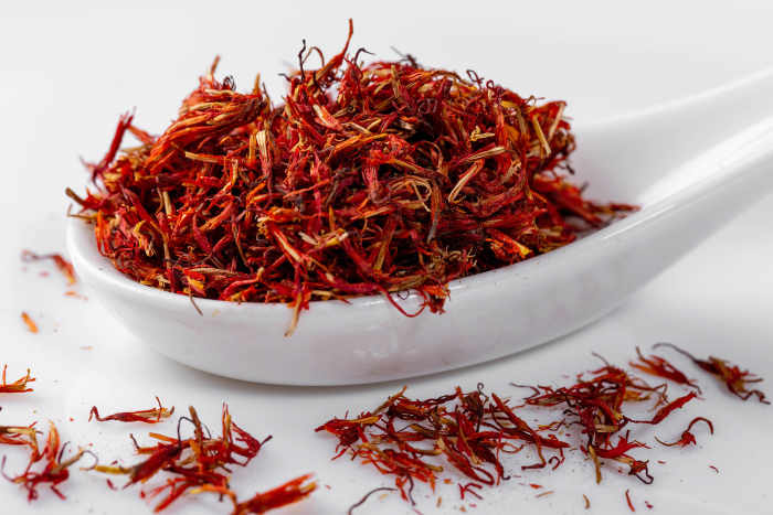 Saffron is an exotic face mask ingredient and beauty secret to glowing skin.
