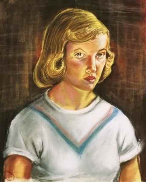 Sylvia Plath's Self-Portrait - Plath, like Van Gogh, indulged in many self-portraits. What kind of egomaniac does that take?