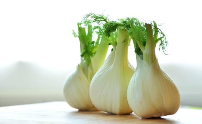Fresh fennel is available all year round, but it is a cold-weather crop and so it's at its best from autumn to spring.