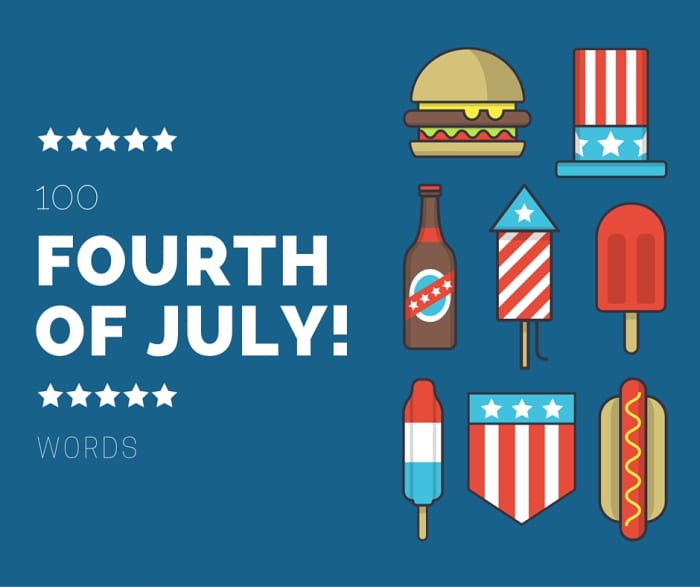 July 4th is a great holiday for games. Play some Independence Day-themed word games this year with friends or family.