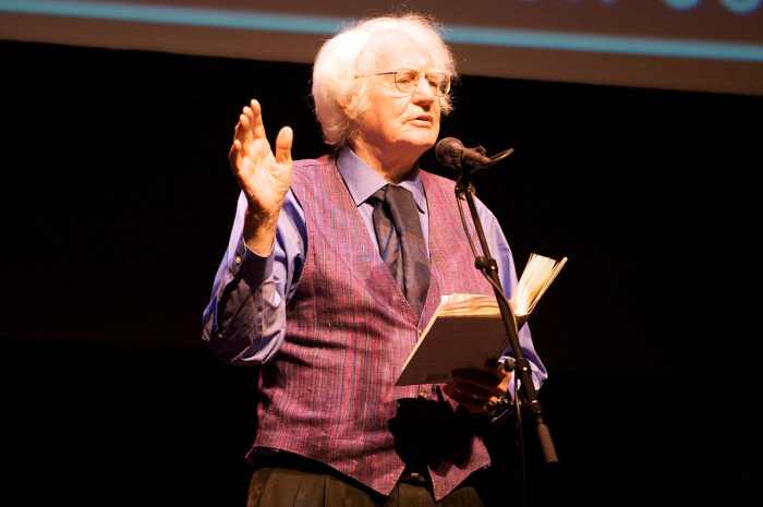 Robert Bly - Poetry Out Loud Minnesota Finals at the Fitzgerald Theater, 2009