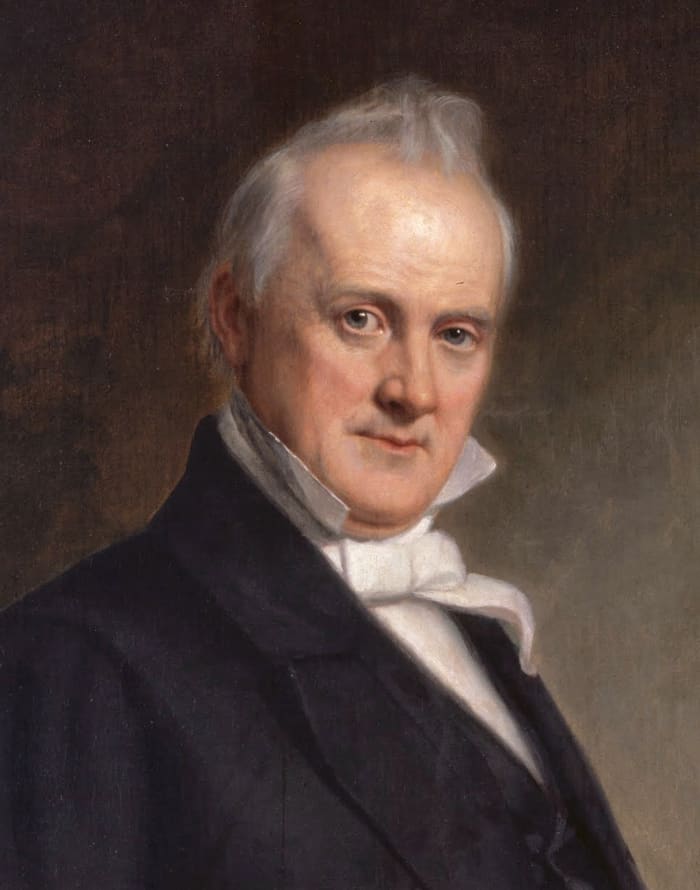 James Buchanan, aka "Old Buck," served as America’s 15th president.