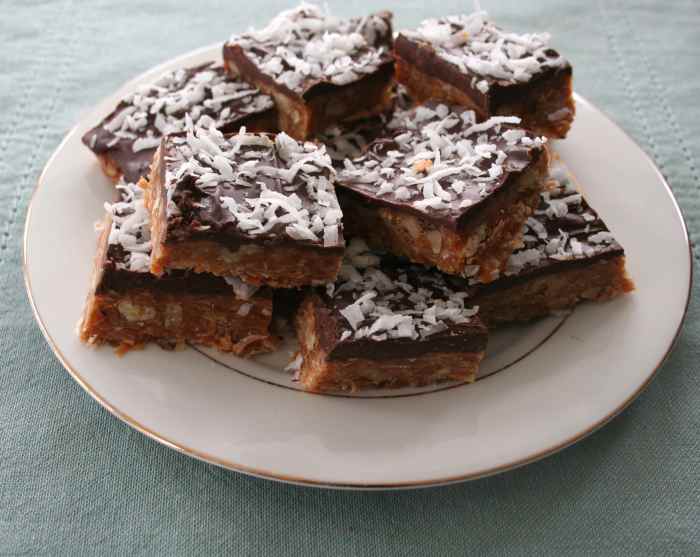 Mary's Delicious Caramel Squares Recipe Delishably