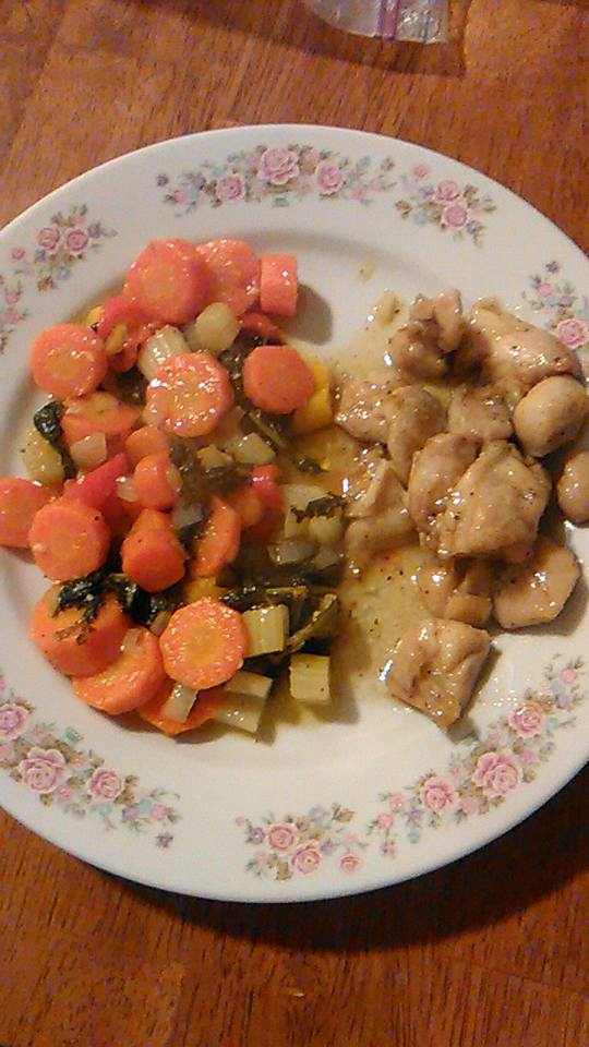 Healthy Honey Lemon Chicken Thighs With Kale Salad Recipe Delishably