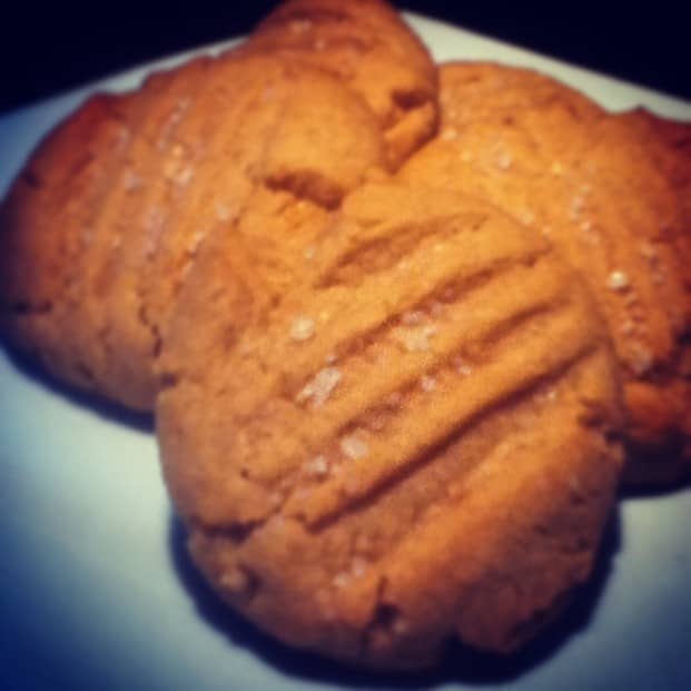 Peanut butter cookies are one of my favorite treats. Here's my take on a classic peanut butter cookie recipe with a dash of Himalayan pink salt for folks who like sweet and salty.