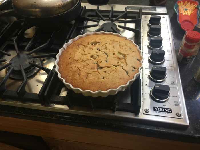 Lemon cardamom tea cake
