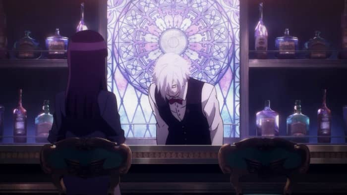 Two human souls are brought into the bar, Quindecim, and are forced to play a game with their lives on the line. The actions they take during these games will determine their fates.