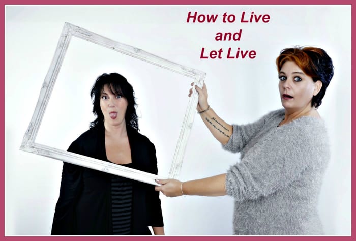 Learn how to step back and let other people live their lives as they choose without any interference from you.