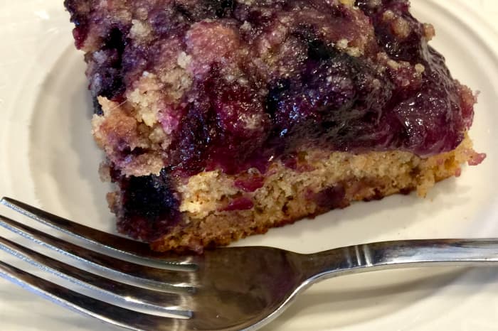 Vegan Blueberry Buckle With Whole-wheat Or Gluten-free Flour - Delishably