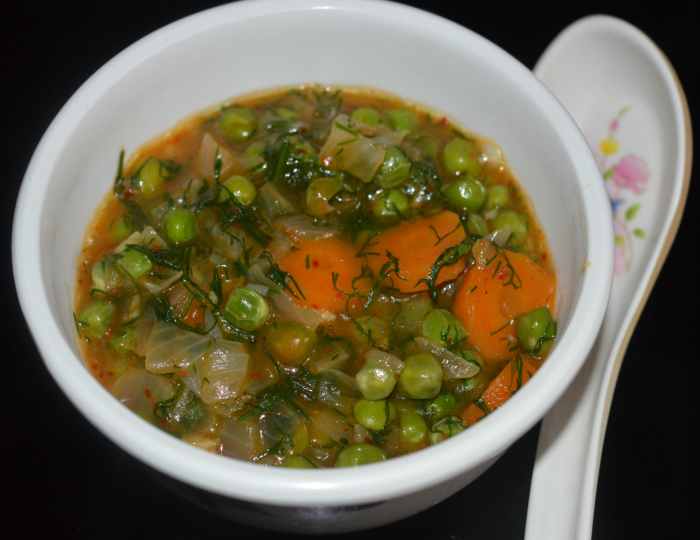 Easy Vegan Green Pea and Carrot Salad (Gravy Soup) HubPages