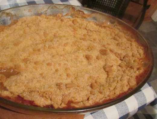 Rhubarb Crumble Recipe