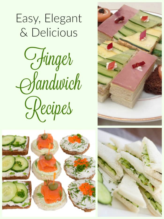 Tea Sandwiches (Finger Sandwiches): Delicious Recipes for Special ...