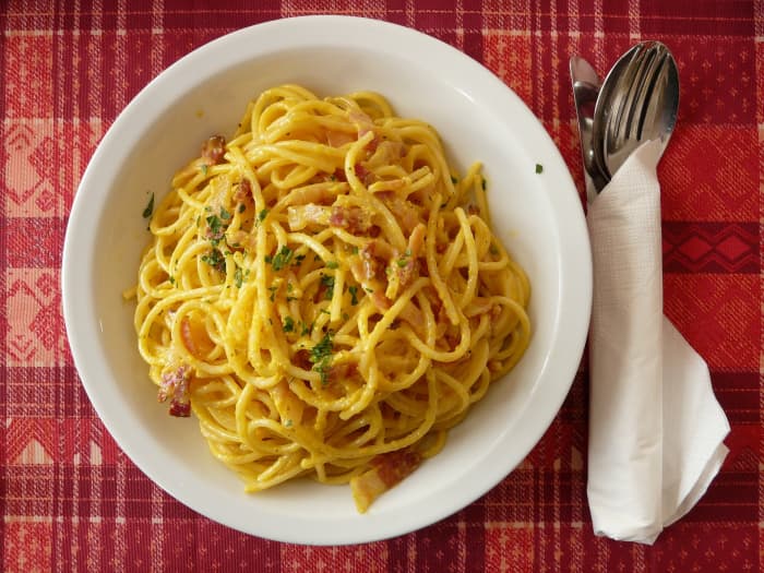 Perfect Spaghetti Carbonara Recipe Delishably