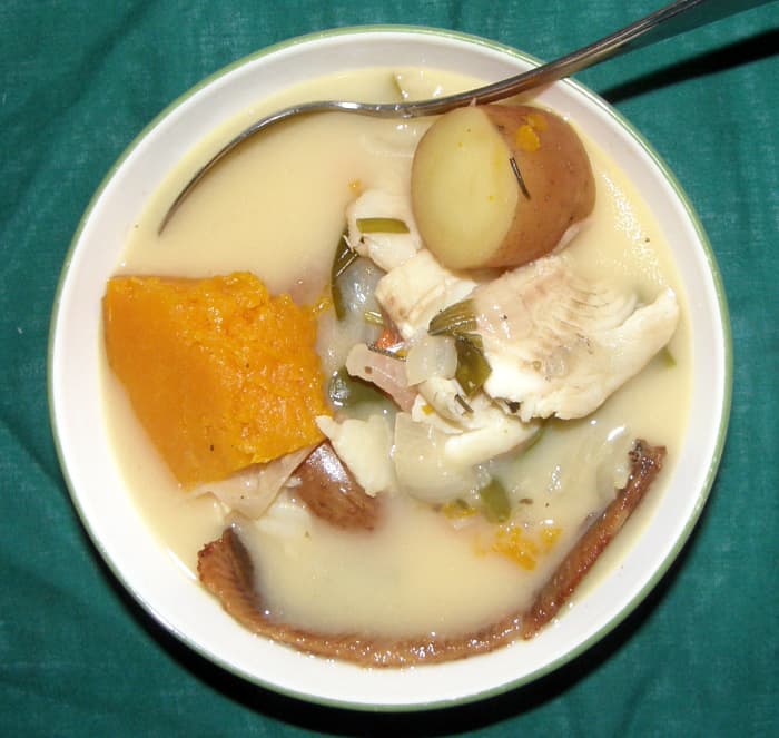 In my native Jamaica, fish tea is typically a summertime soup—although I enjoy it at all times of the year.
