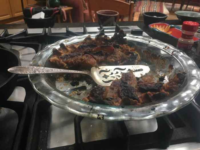 Already partially eaten!