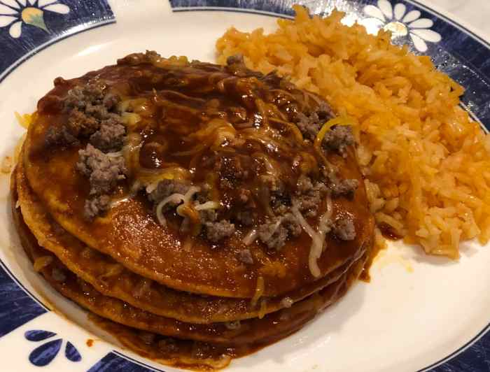 Red TexMex Beef Enchiladas Delishably