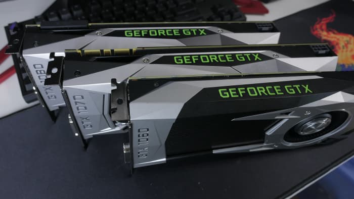 We take a look at graphics cards for all budgets and let you know how they'll perform in Battlefield 1. Pictured: Here's a look at NVIDIA's GTX 1060, 1070, and 1080 side by side. We'll compare them to AMD's RX 480, 470, 460 and NVIDIA's new 1080 Ti.
