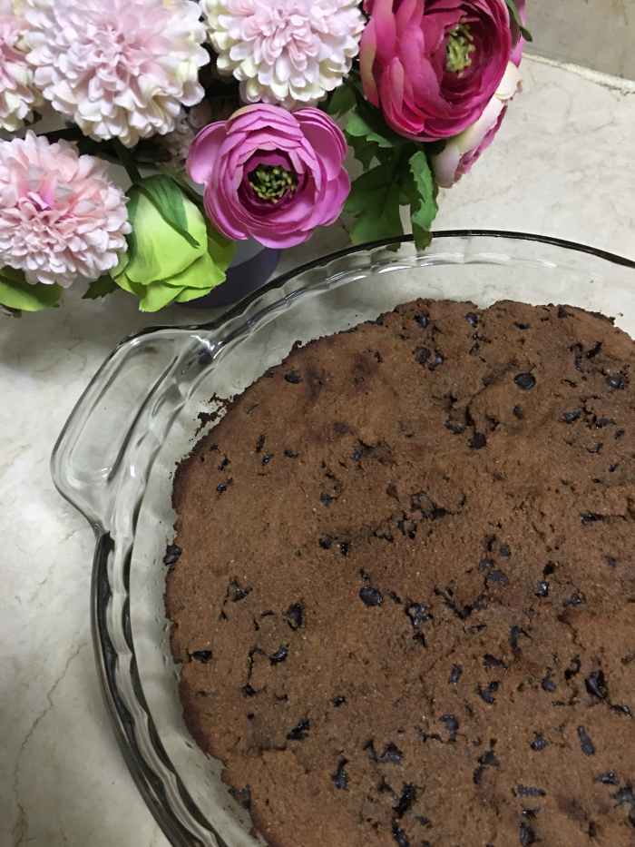 Easy brownies with coconut flour and coconut sugar