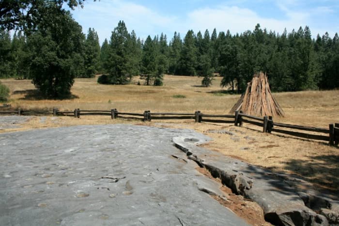 Indian Grinding Rock State Historic Park is nestled in the Sierra Nevada foothills near Jackson, California. Created in 1968, it is home to the Chaw'se Regional Indian Museum, several hiking trails and a number of archaeological sites.