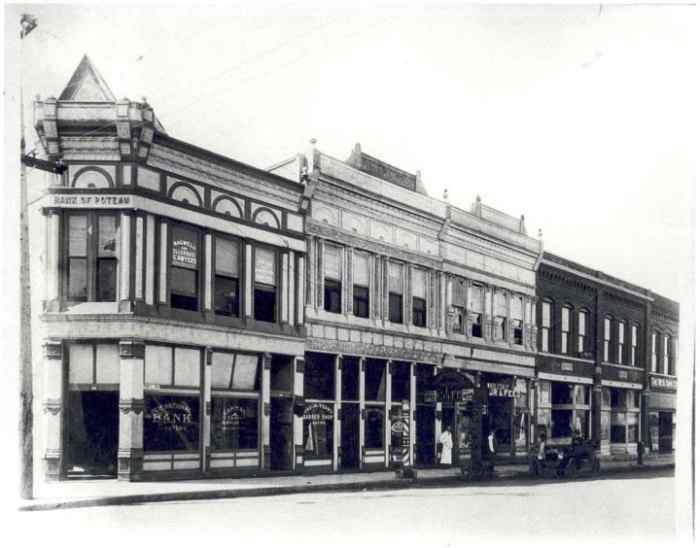 The W. Terry Building in Historic Downtown Poteau Owlcation