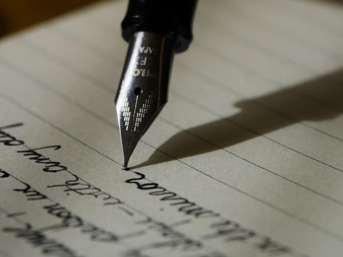 Splurging on a fine fountain pen is a fun way to treat yourself after completing a writing project.