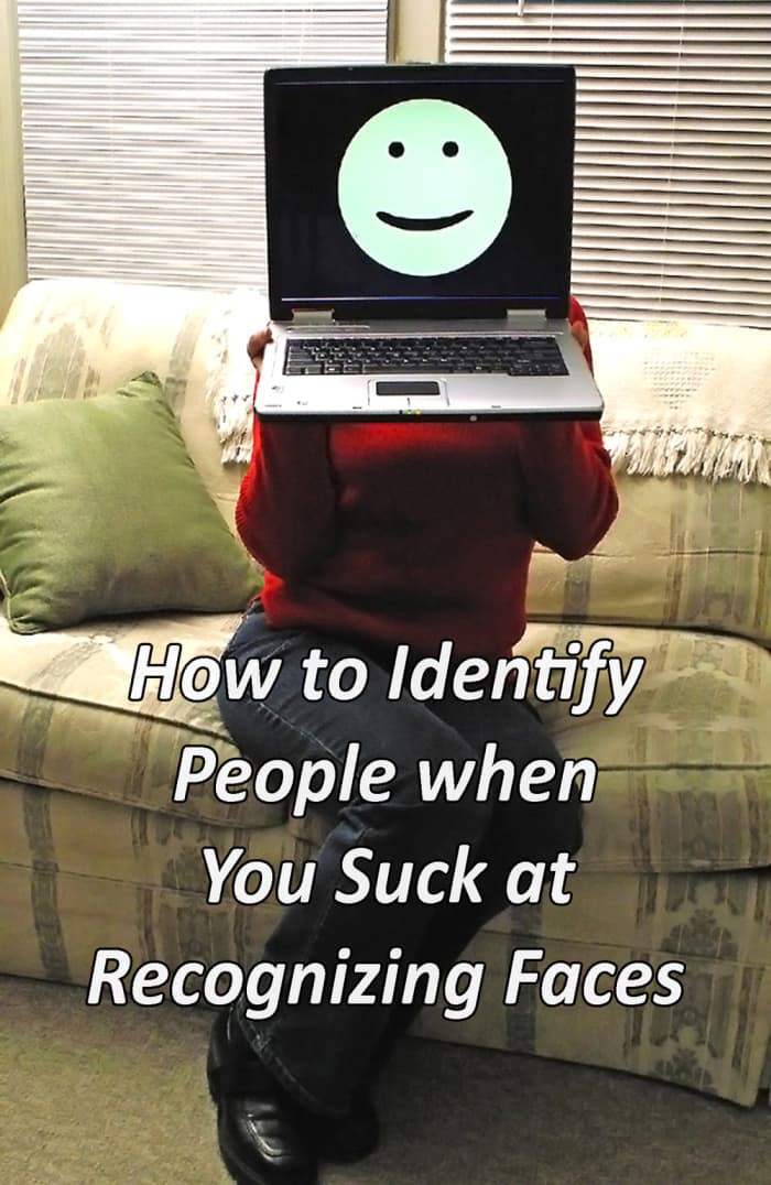 Even if you can't recognize faces you can still learn how to correctly identify people.